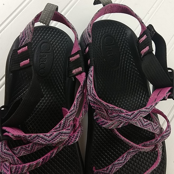 (sold) Chaco Sandals Purple Pink Size 4 - Picture 3 of 5